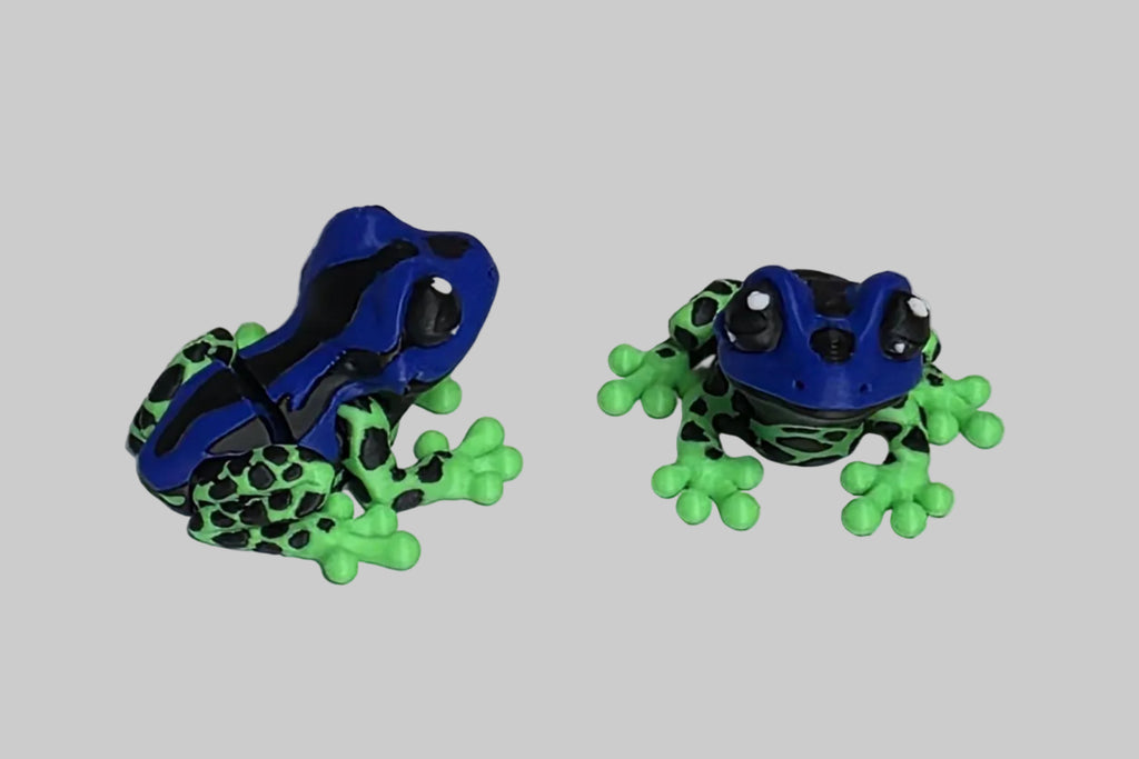 Mini Frogs | Normal, Tree, Poison Dart | Magnetic |3d Printed | 1.75 inches