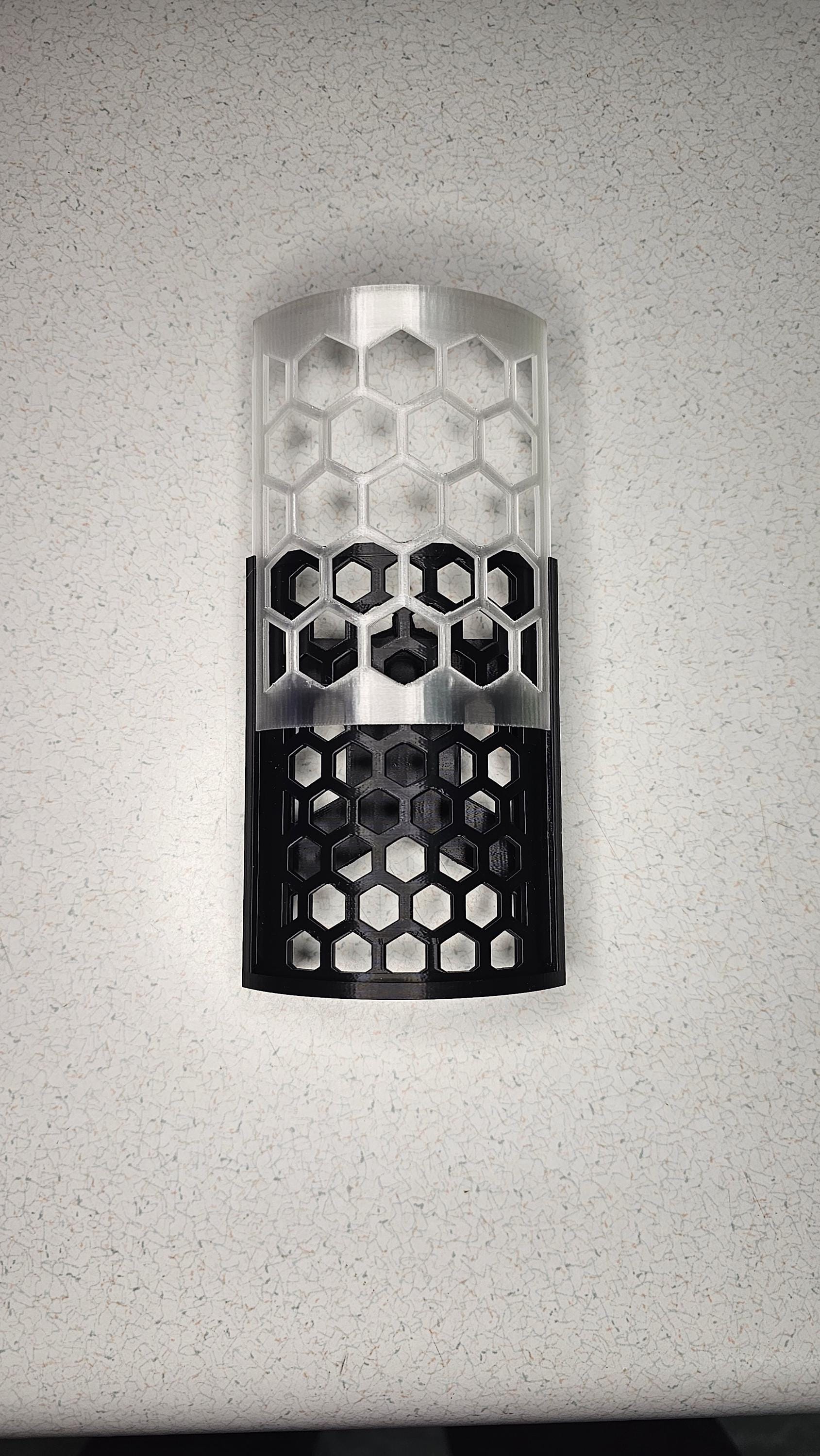 Hex Mesh Nori Seaweed Feeder | Reef tank | Saltwater | 3d Printed | Suction Cup