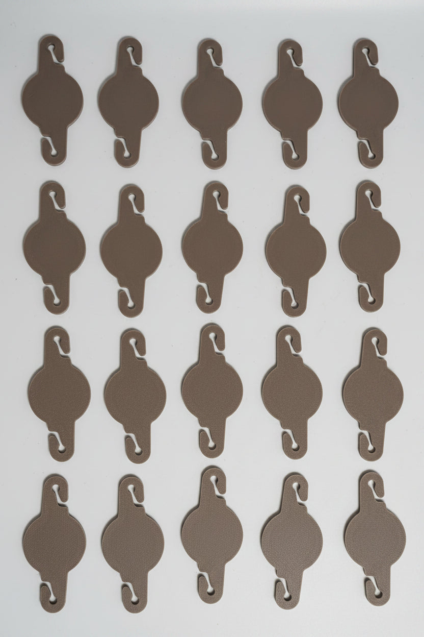 Radiance String Clip for roll up shade | 20 pack