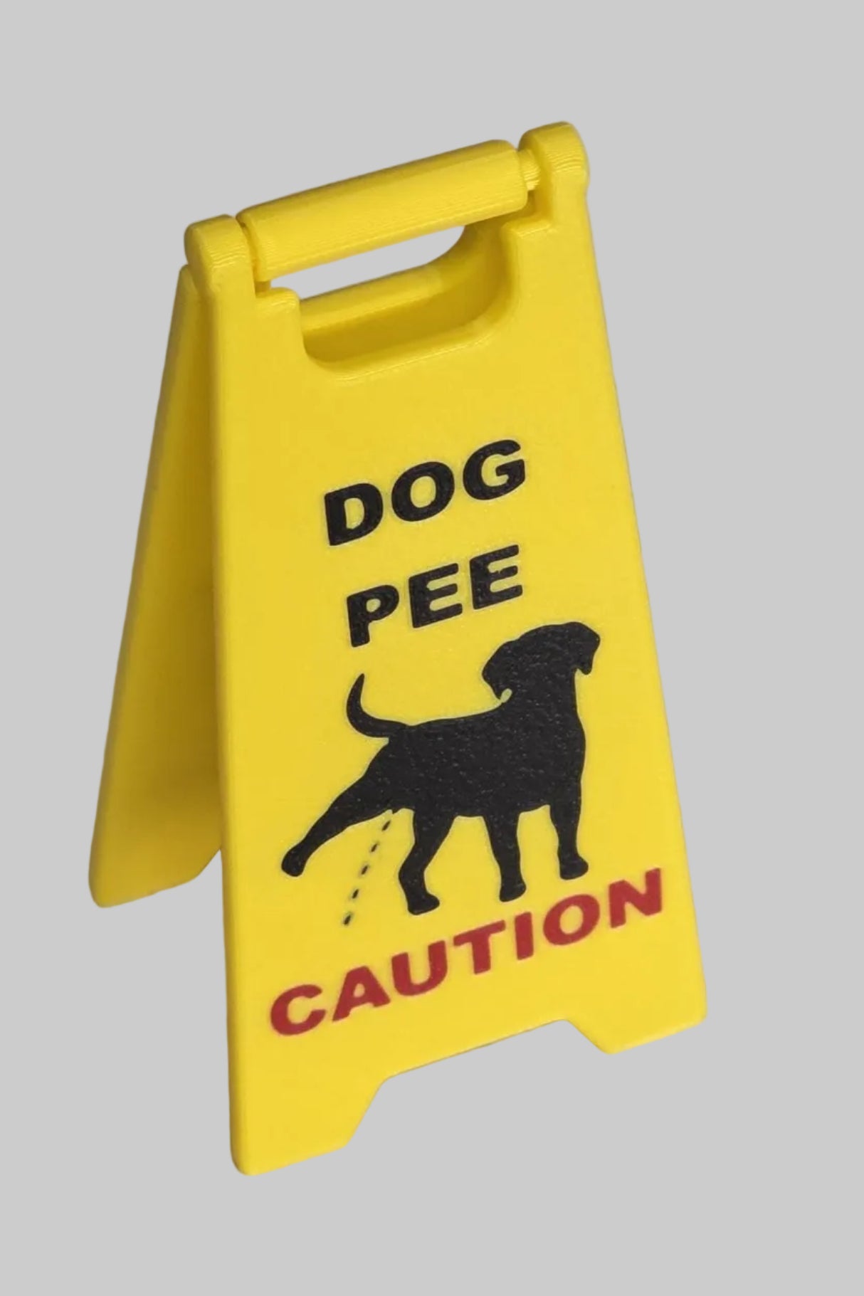 Dog Pee wet floor sign | Gag gift | Stocking stuffer | 5 inch