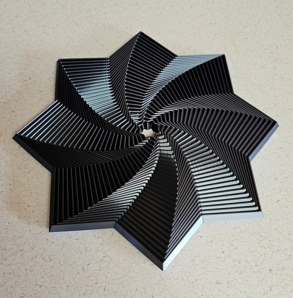 Fractal Fidget Star 7 inch