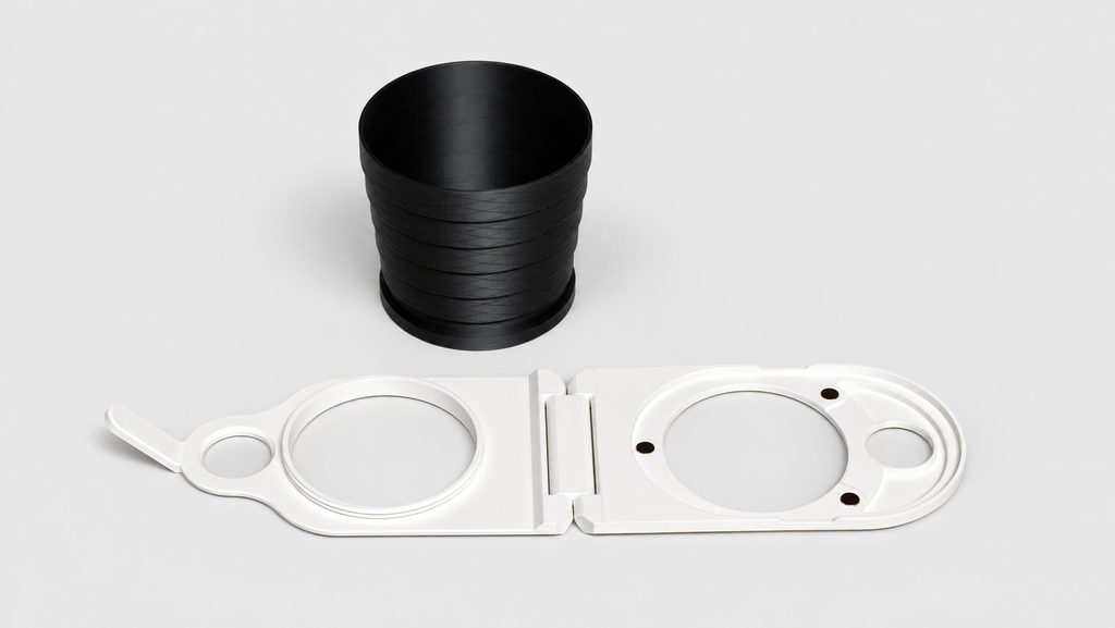 Seestar S50 Pro Folding Dew Shield | Magnetic Attachment | 3D Printed Telescope Accessory