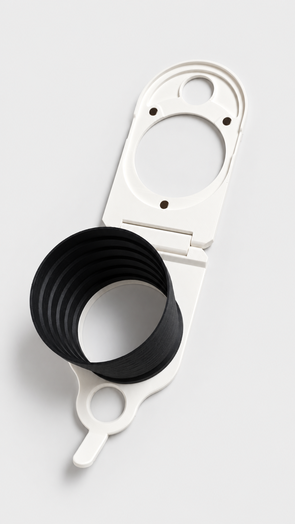 Seestar S50 Pro Folding Dew Shield | Magnetic Attachment | 3D Printed Telescope Accessory