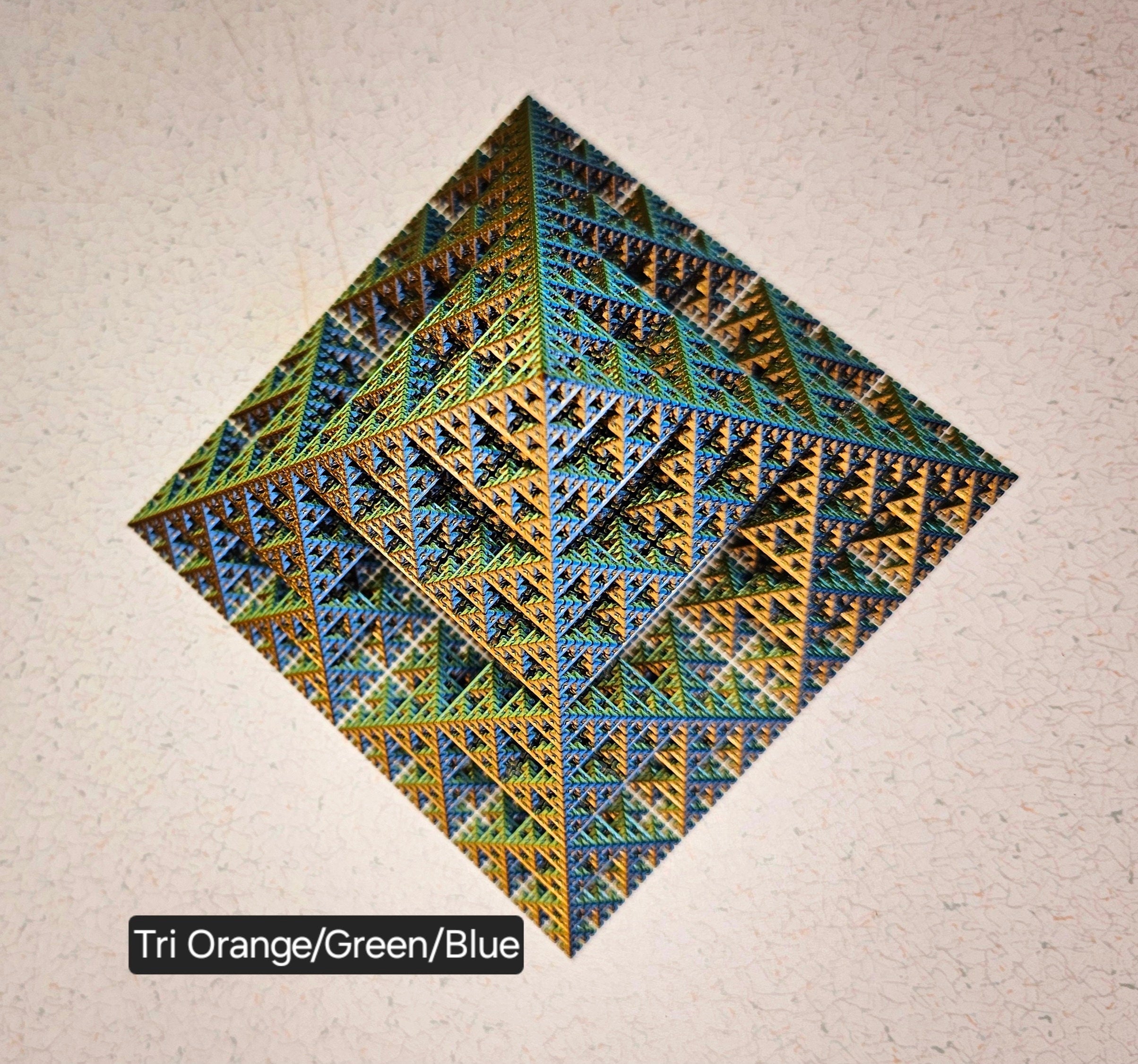 Fractal Pyramid | Sierpinski Octahedron | Sierpinski Triangle