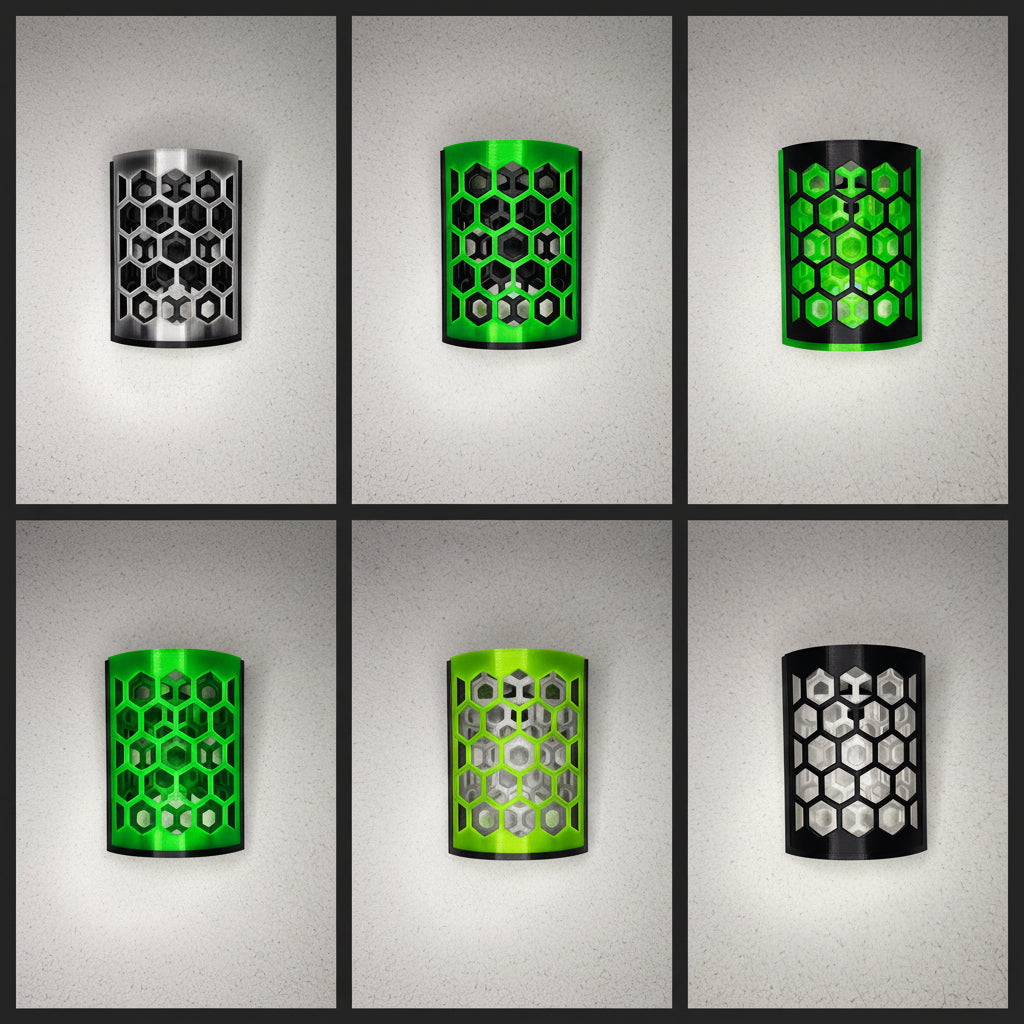Hex Mesh Nori Seaweed Feeder Magnetic N52 | Reef tank | Saltwater | 3d Printed | Magnetic up to 3/4 glass