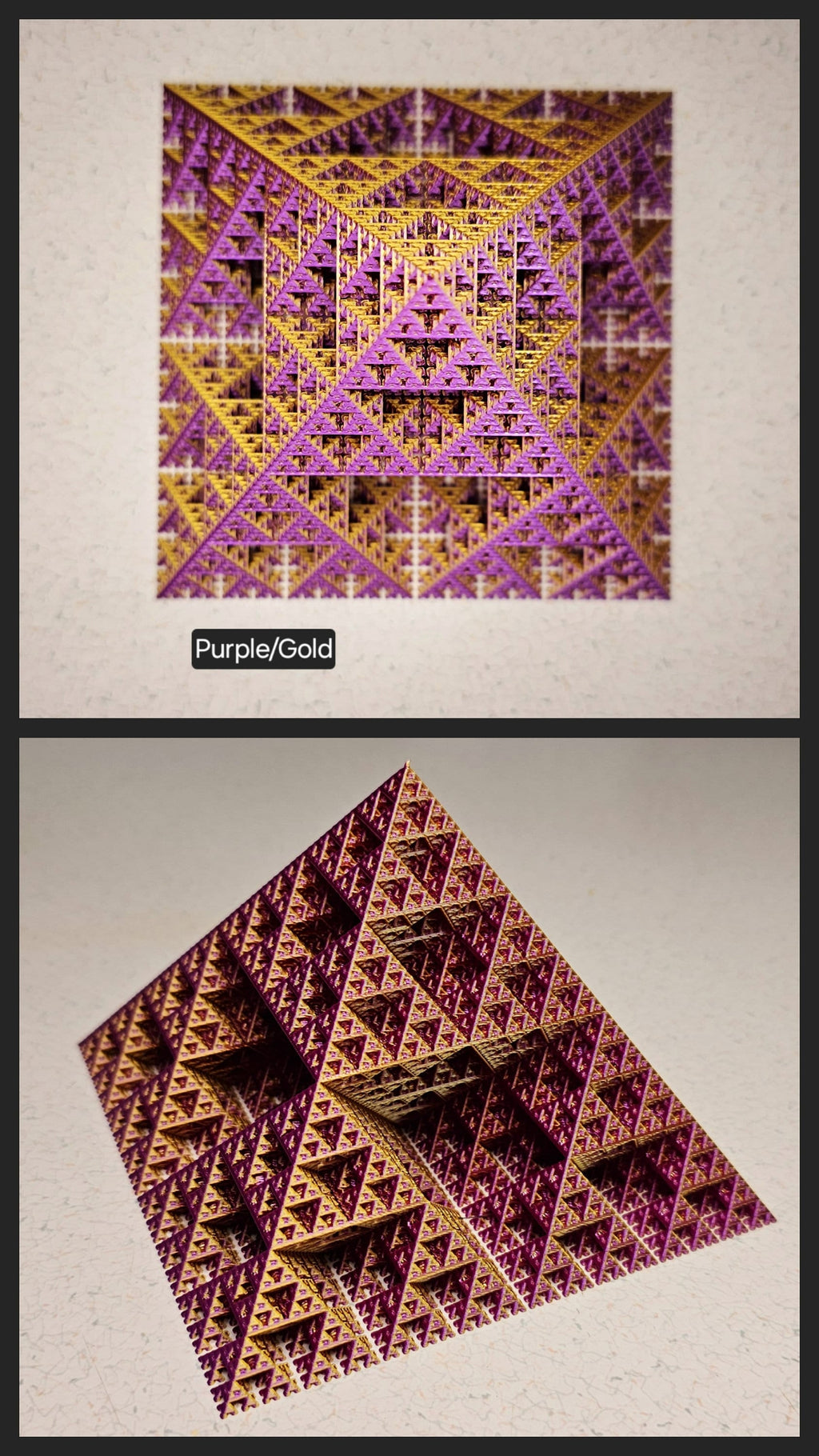 Fractal Pyramid | Sierpinski Octahedron | Sierpinski Triangle