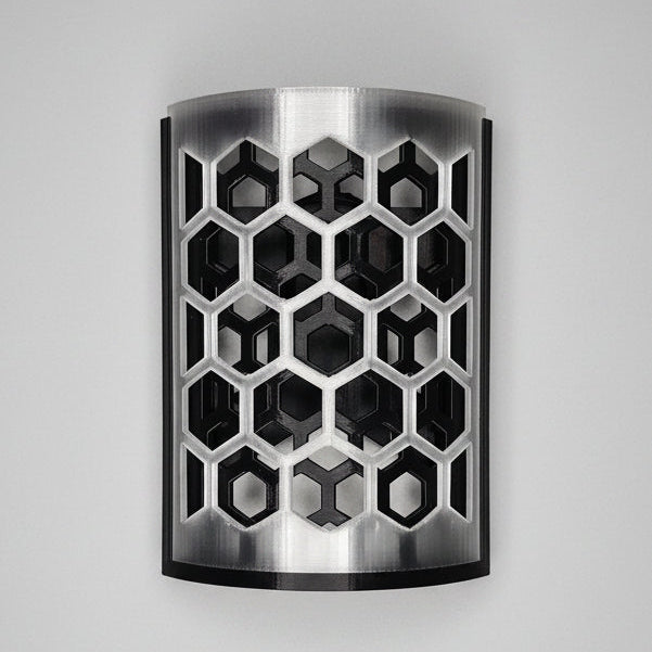 Hex Mesh Nori Seaweed Feeder | Reef tank | Saltwater | 3d Printed | Suction Cup