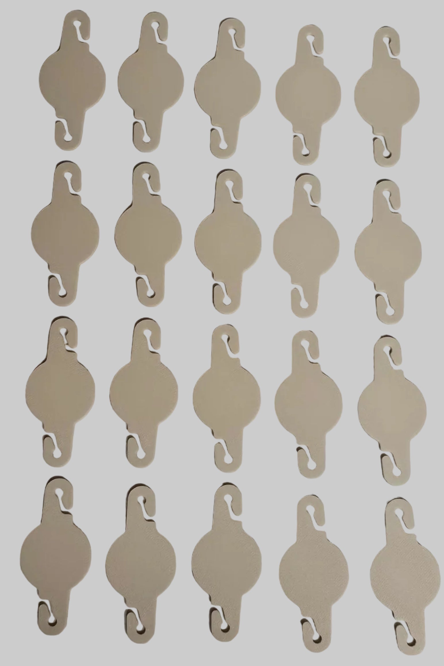 Radiance String Clip for roll up shade | 20 pack