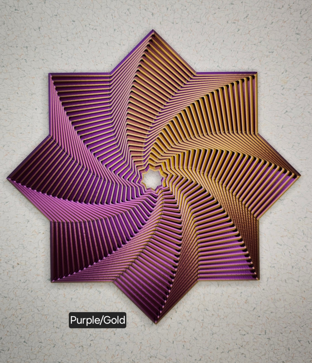 Fractal Fidget Star 7 inch