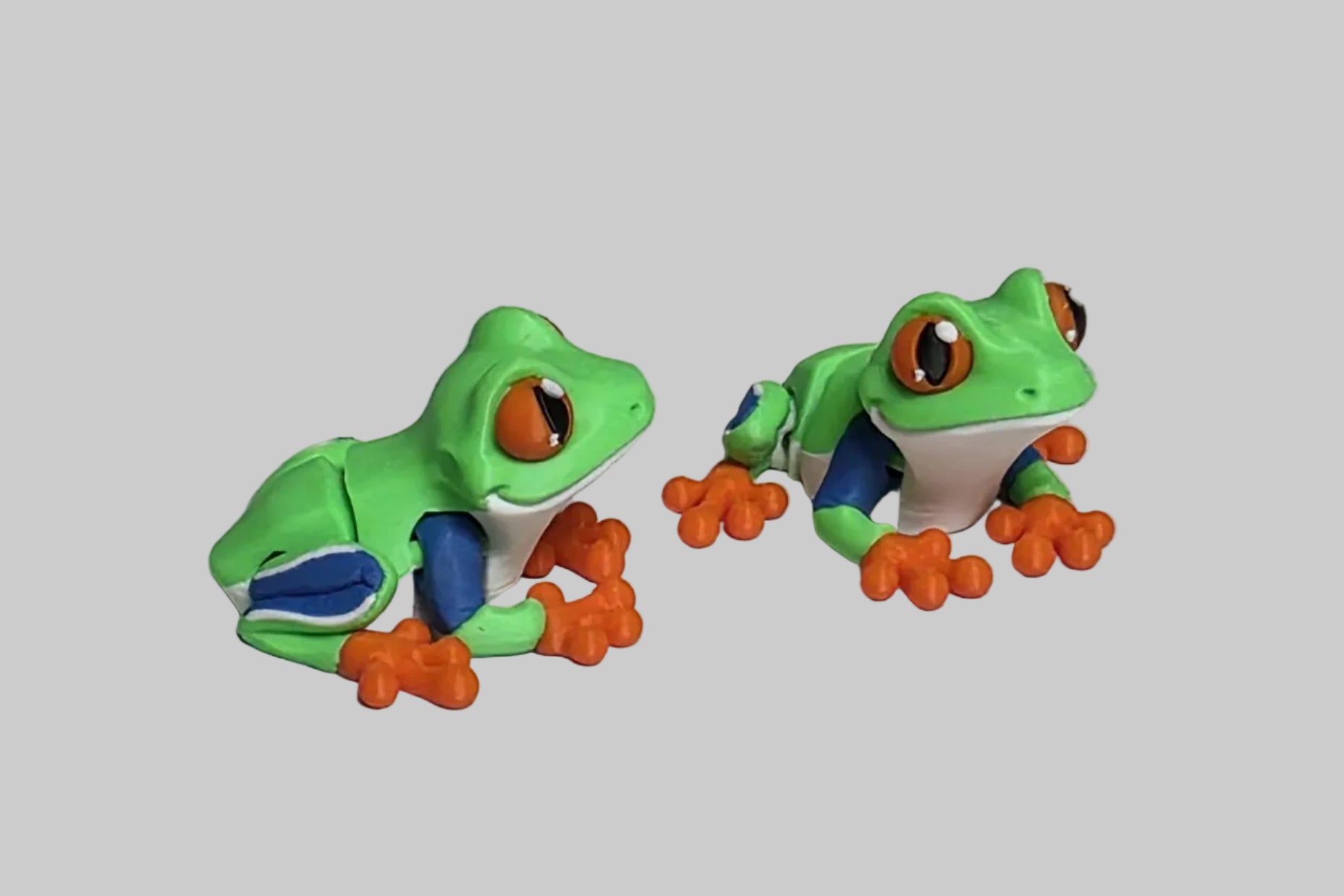 Mini Frogs | Normal, Tree, Poison Dart | Magnetic |3d Printed | 1.75 inches