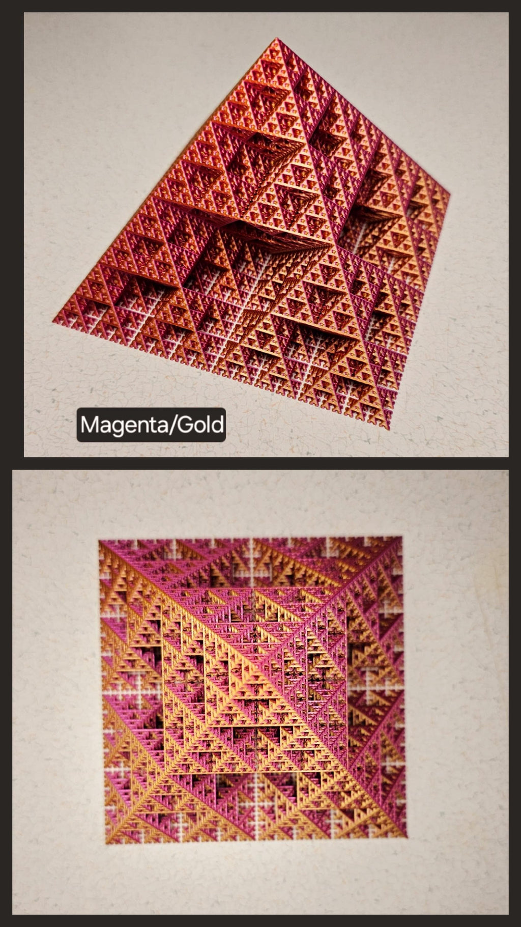 Fractal Pyramid | Sierpinski Octahedron | Sierpinski Triangle