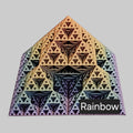 Fractal Pyramid | Sierpinski Octahedron | Sierpinski Triangle