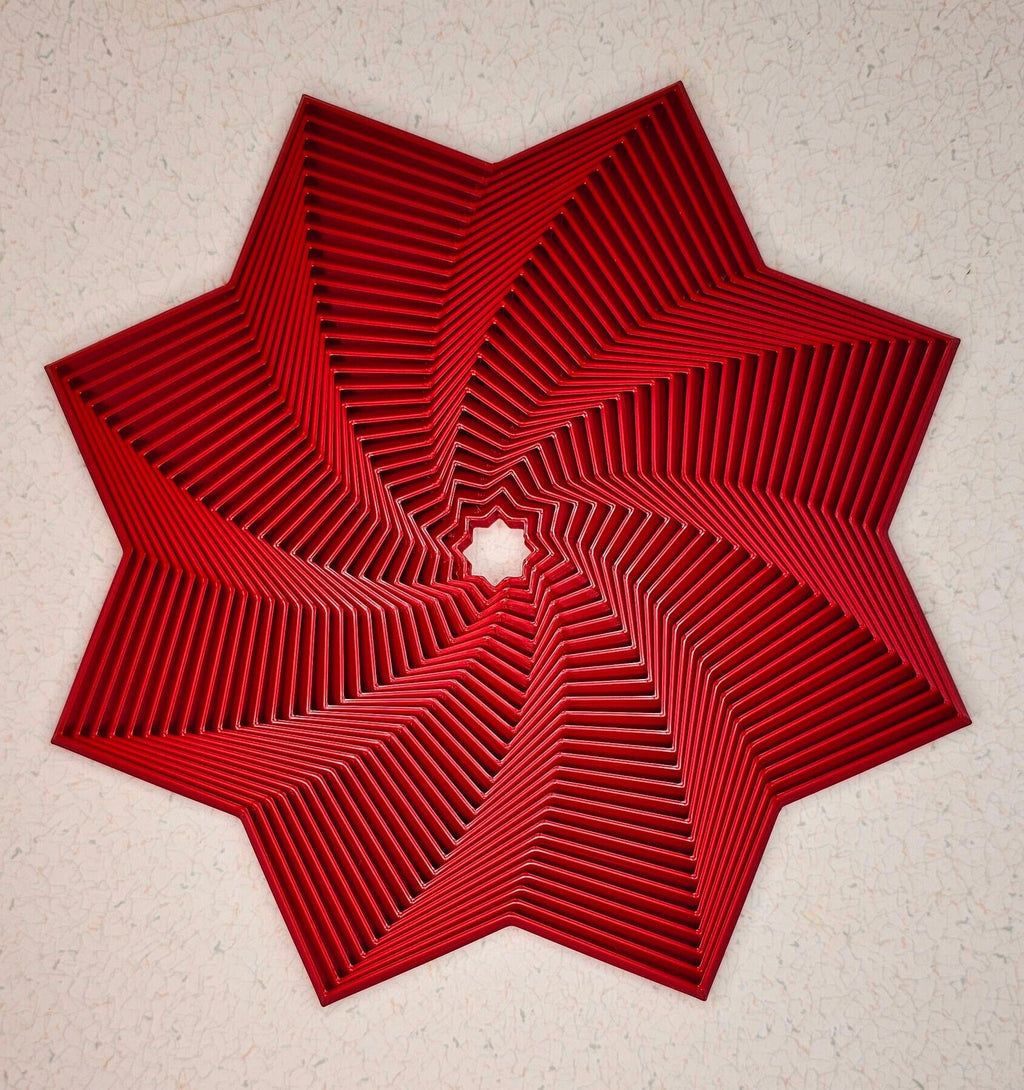 Fractal Fidget Star 7 inch