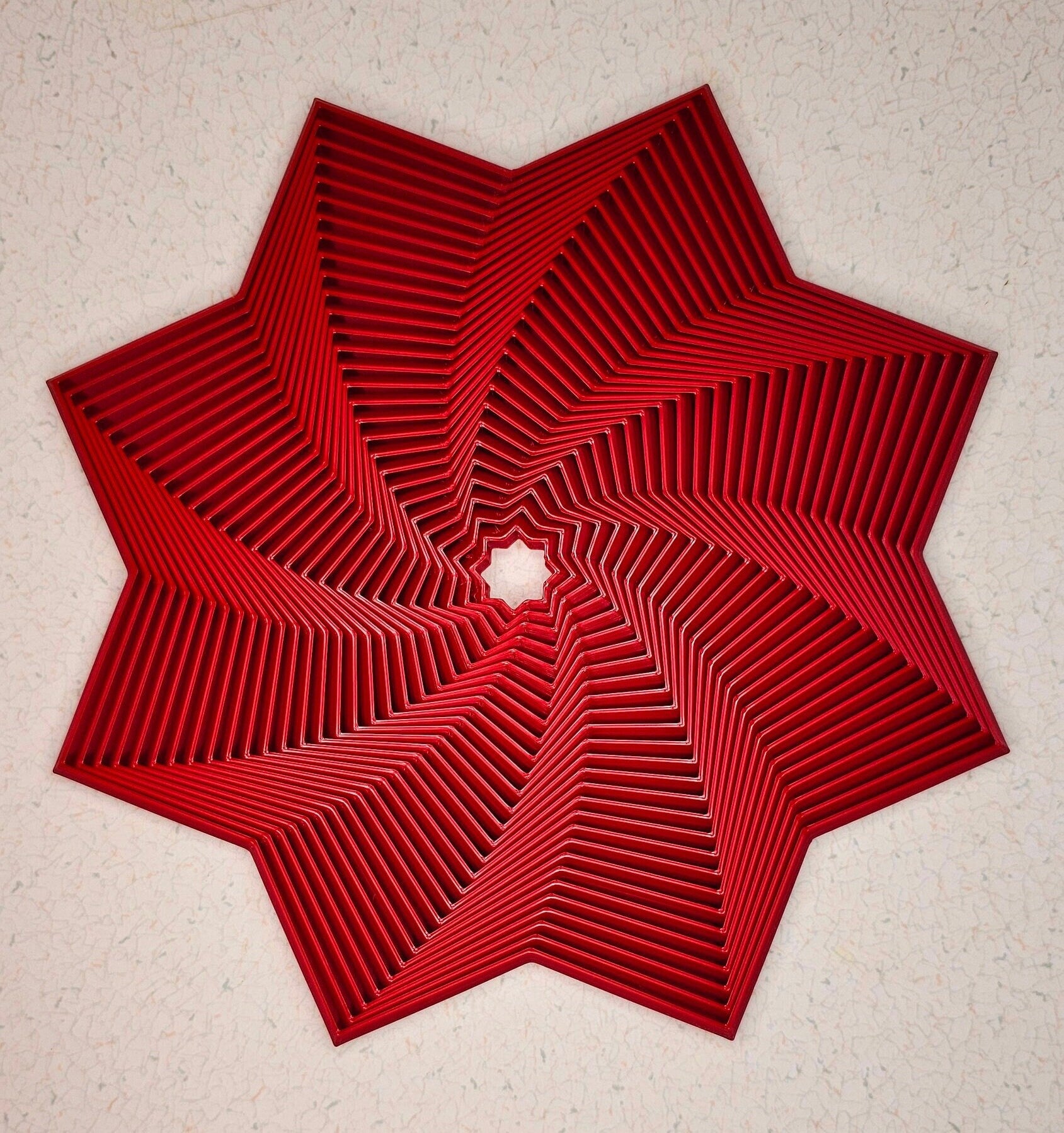 Fractal Fidget Star 7 inch
