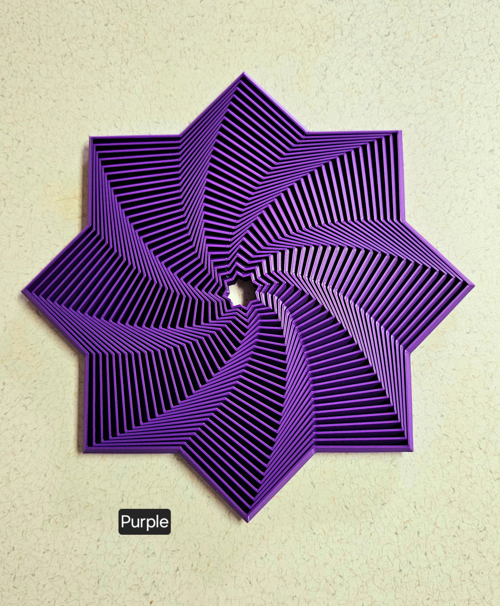 Fractal Fidget Star 7 inch