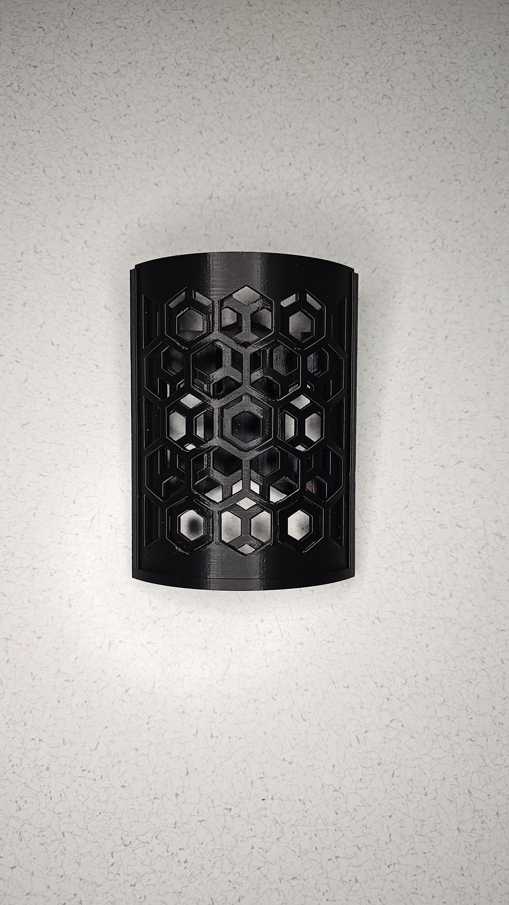 Hex Mesh Nori Seaweed Feeder | Reef tank | Saltwater | 3d Printed | Suction Cup