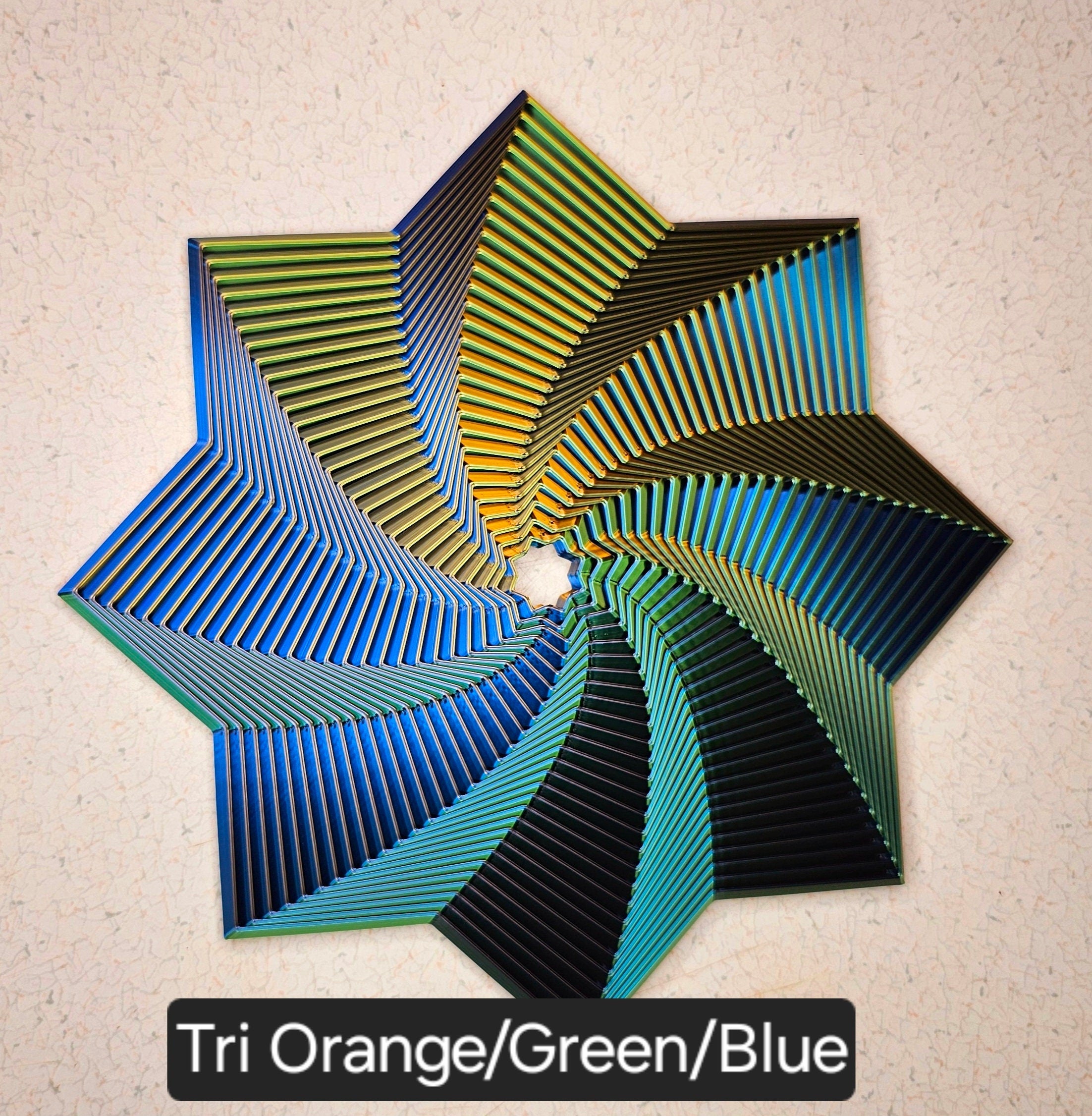 Fractal Fidget Star 7 inch