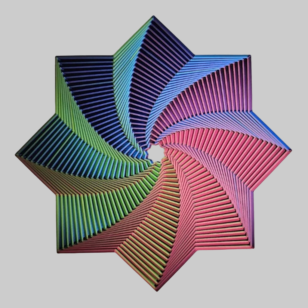 Fractal Fidget Star 7 inch