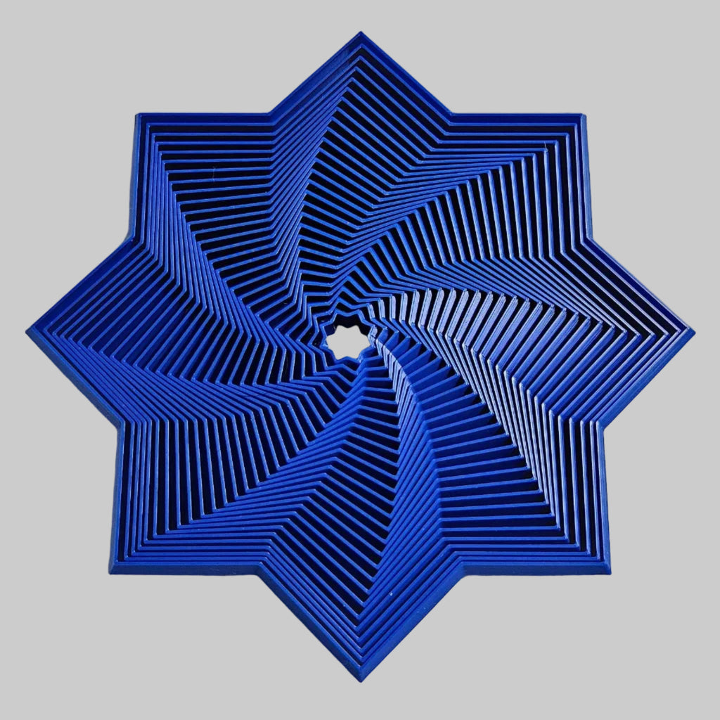 Fractal Fidget Star 7 inch