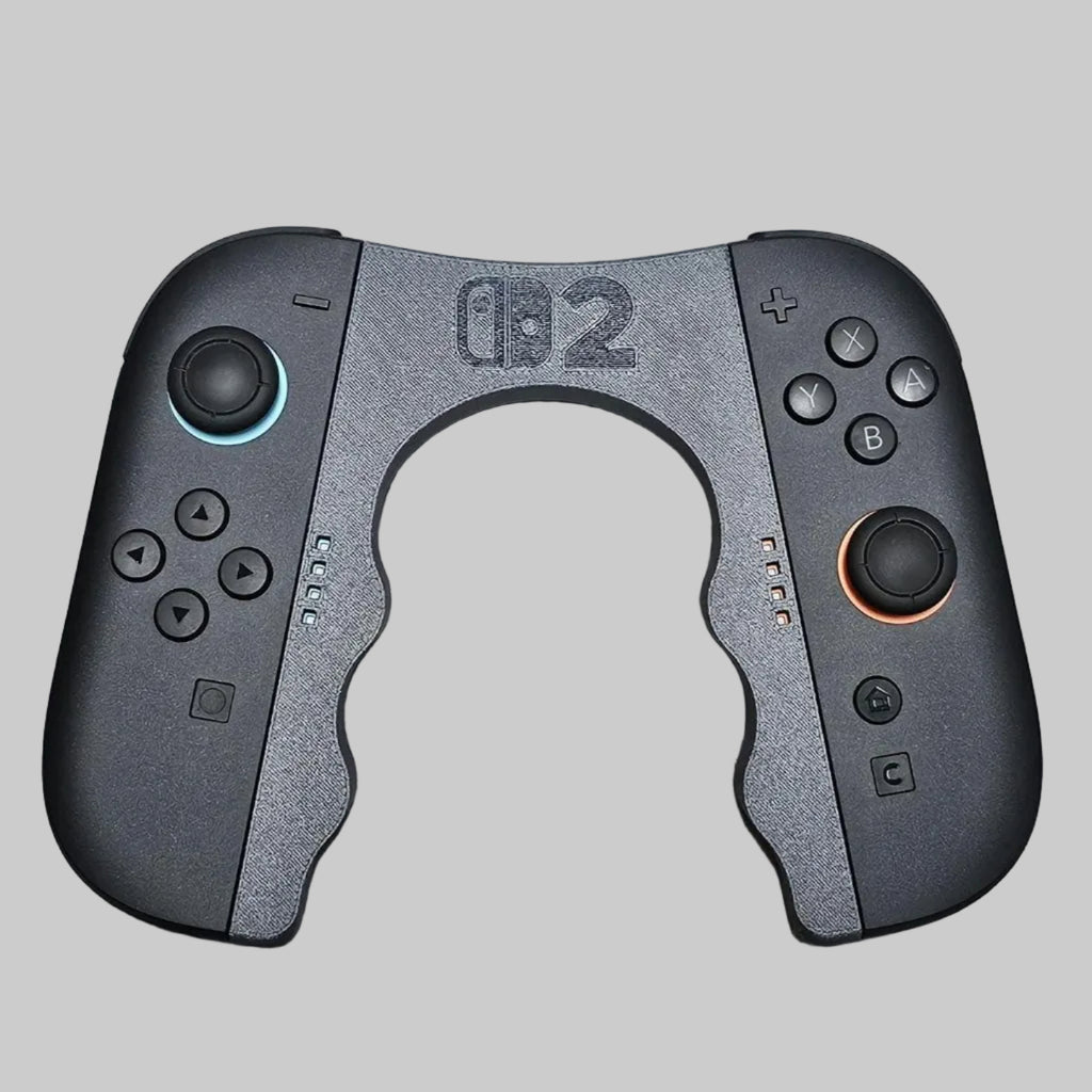 Switch 2 Joycon Ergonomic Holder | Magnetic | Nintendo Switch 2 | Petg Cf | 3d Printed