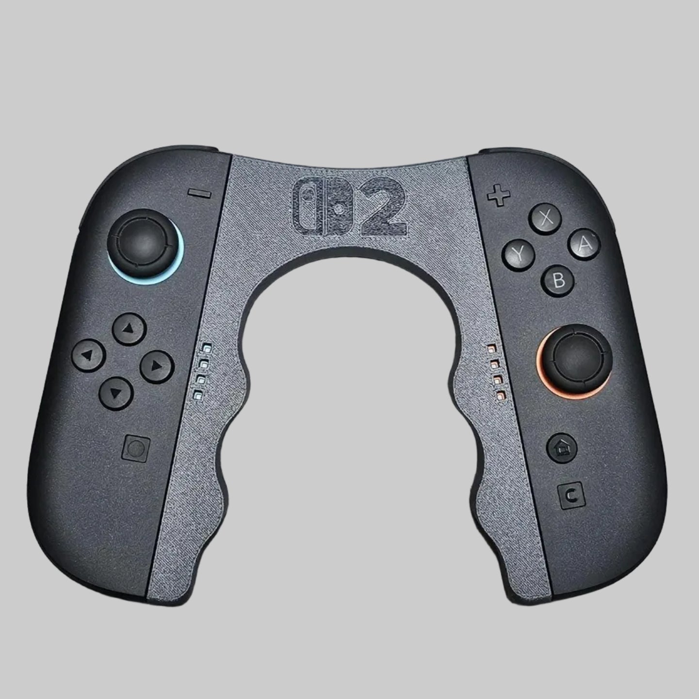 Switch 2 Joycon Ergonomic Holder | Magnetic | Nintendo Switch 2 | Petg Cf | 3d Printed