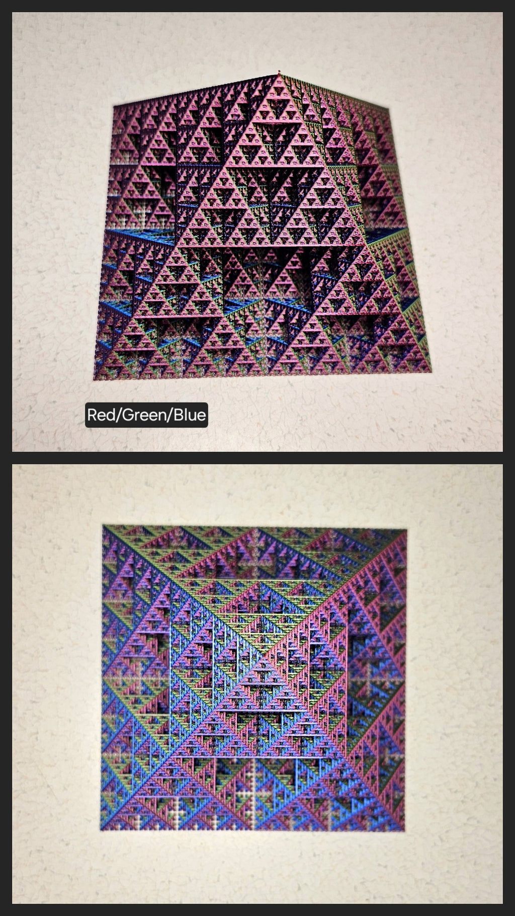 Fractal Pyramid | Sierpinski Octahedron | Sierpinski Triangle