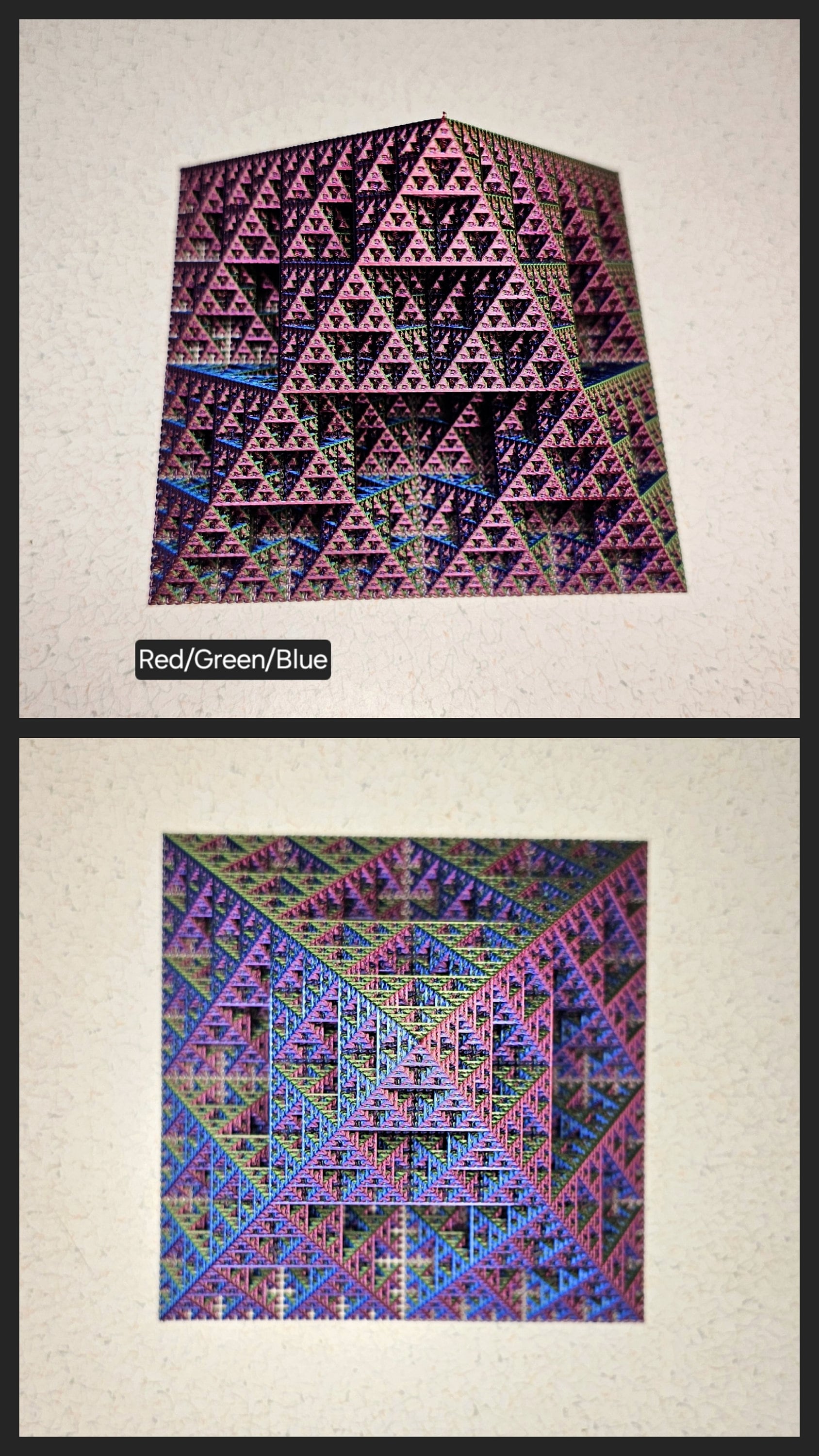 Fractal Pyramid | Sierpinski Octahedron | Sierpinski Triangle