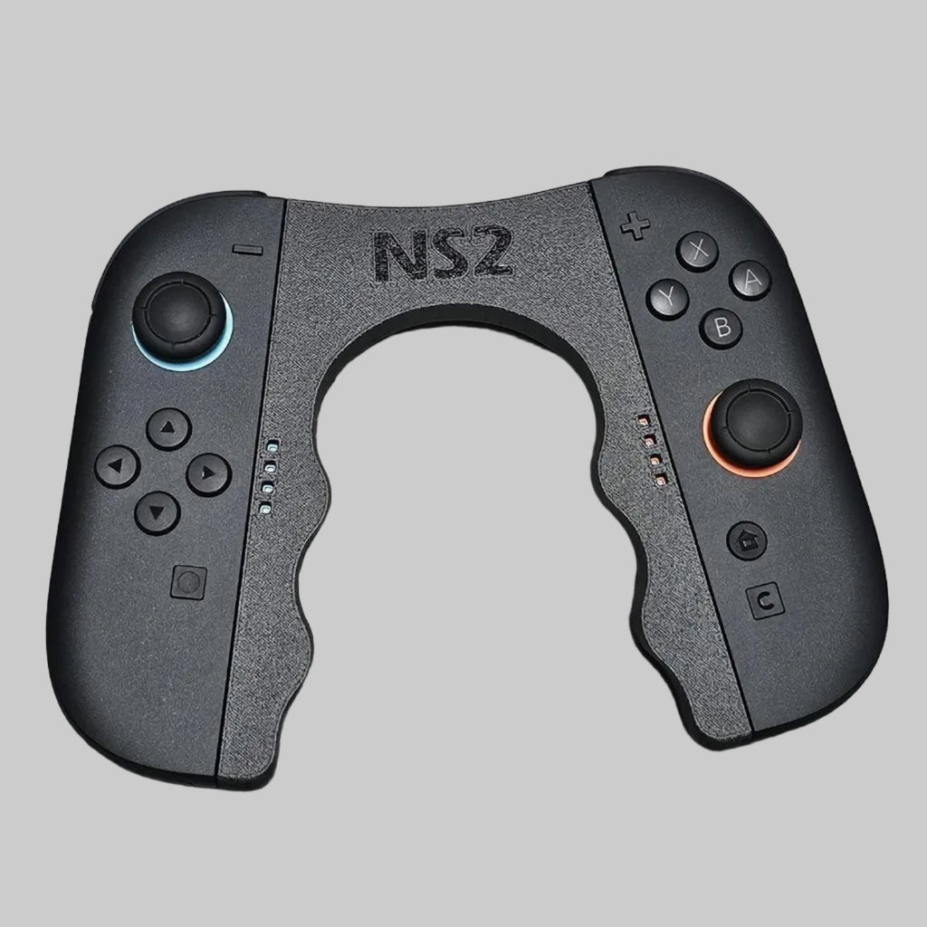Switch 2 Joycon Ergonomic Holder | Magnetic | Nintendo Switch 2 | Petg Cf | 3d Printed