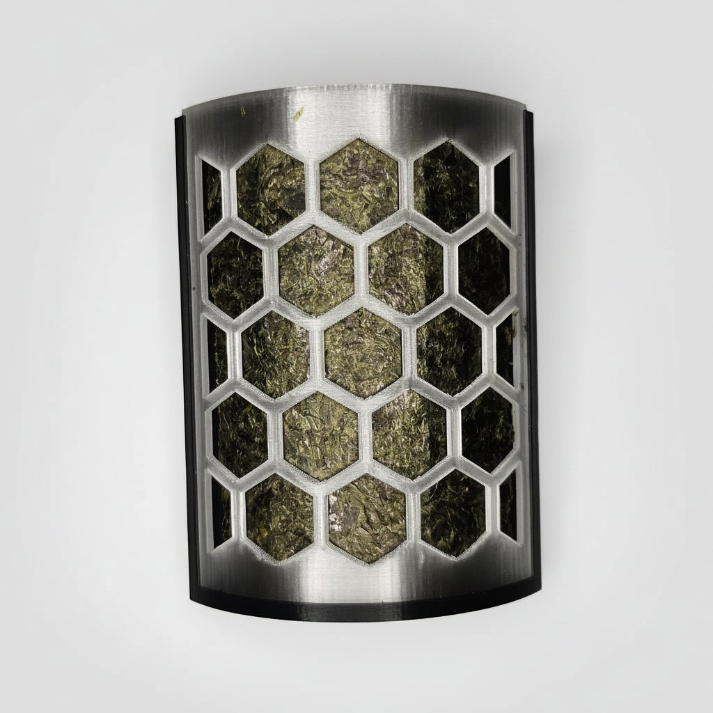 Hex Mesh Nori Seaweed Feeder Magnetic N52 | Reef tank | Saltwater | 3d Printed | Magnetic up to 3/4 glass