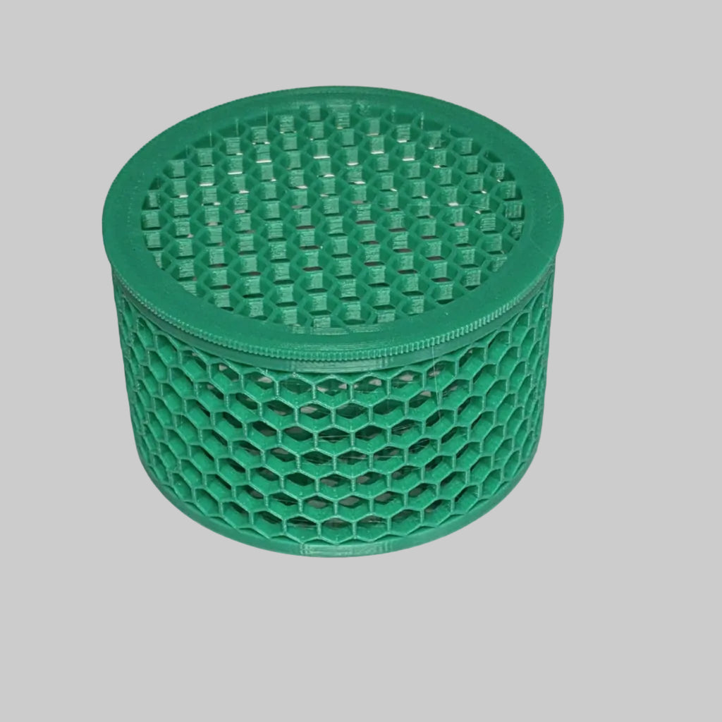 Coral Mushroom Anemone Cage with screw on lid | Reef tank | Saltwater | 3d Printed