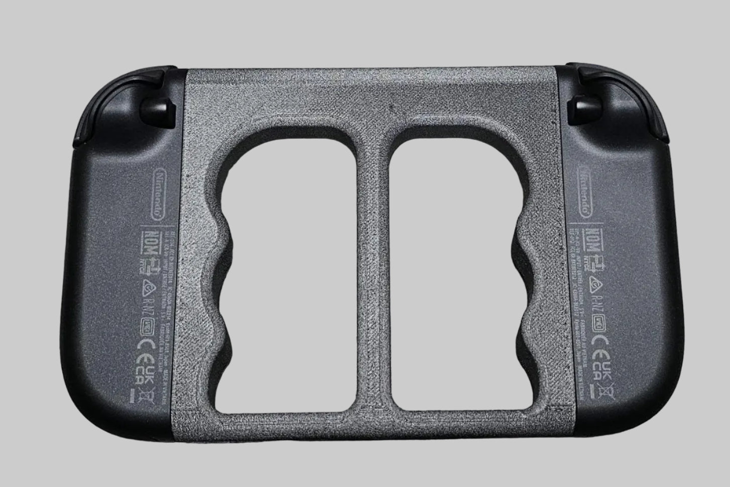 Switch 2 Joycon Ergonomic Extended Holder | 4.5, 6, or 8 inches wide | Magnetic | Nintendo Switch 2 | Petg Cf | 3d Printed